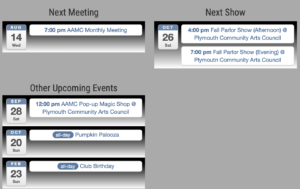 2026 Parlor Magic Show